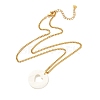 Heart Pendant Necklaces Set for Girl Women NJEW-JN03682-2