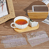 8 Sheets 2 Styles Transparent Plastic Anti-Collision Bumper Guard AJEW-SP0004-13-4