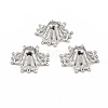 Non-Tarnish 304 Stainless Steel Bead Caps STAS-I167-02P-1