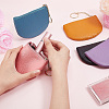 CRASPIRE 5Pcs 5 Colors Imitation Leather Coin Purse for Women ABAG-CP0001-03-3