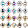 40Pcs 20 Style Zinc Alloy Cabochons FIND-BC0003-18-1