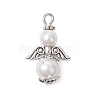 Glass Pearl Pendants PALLOY-JF03652-1