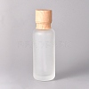 Frosted Glass Cosmetic Emulsion Bottles AJEW-WH0104-56-1