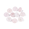 Natural Rose Quartz European Beads G-N359-17A-09-1