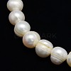 Natural Cultured Freshwater Pearl Beads Strands PEAR-L001-B-10-2
