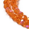 Electroplate Transparent Glass Beads Strands LS-EGLA-A035-T4mm-L05-3