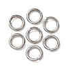 Tarnish Resistant 304 Stainless Steel Open Jump Rings STAS-E067-08-7mm-1