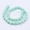 Natural Malaysia Jade Bead Strands G-F488-8mm-22-2