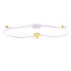 Valentine's Day Nylon Cord Braided Bracelets VO3472-7-1