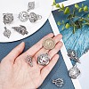 SUNNYCLUE 10Pcs 5 Styles Jewelry Making Finding Sets DIY-SC0020-05-2