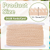 50M Polyester Stretch Lace Ribbon OCOR-HY0001-54A-2
