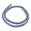Dyed & Heated Natural Blue Aventurine Beads Strands G-F631-D12-01-2
