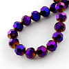 Electroplate Glass Bead Strands LS-EGLA-R042-8mm-02-2