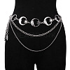 Alloy Moon 3-Layer Waist Chain Belts WG436AA-08-1