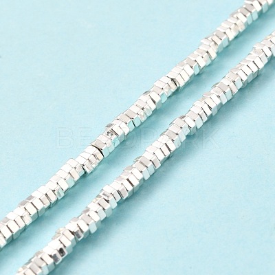 Electroplated Non-magnetic Synthetic Hematite Beads Strands G-G849-06S-1