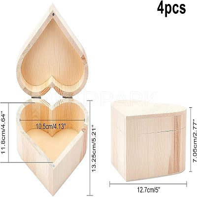 Pine Storage Box WOOD-WH0107-49-1