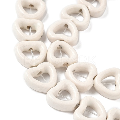 Handmade Porcelain Beads Strands PORC-Z002-01A-1