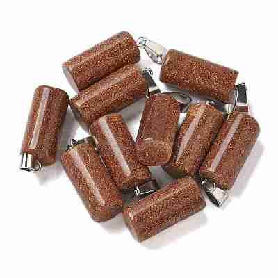 Synthetic Goldstone Pendants G-B127-17P-02-1