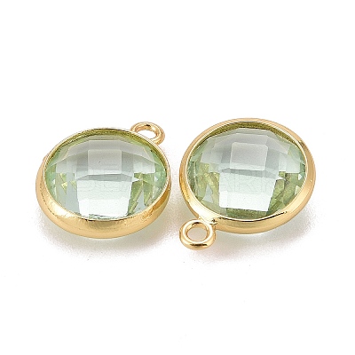 Glass Charms KK-C228-02G-18-1