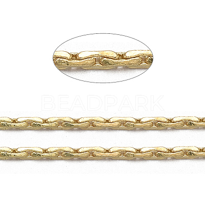 Brass Boston Link Chains X-CHC002Y-G-1