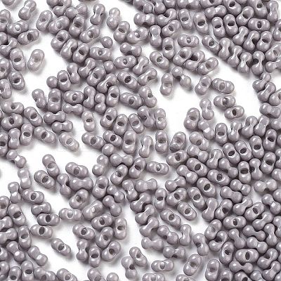 Baking Paint Glass Seed Beads SEED-A033-05C-1