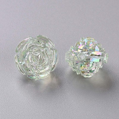 Transparent Acrylic Beads TACR-S154-31C-327-1