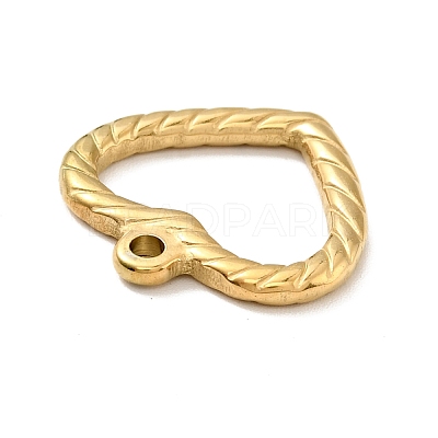 PVD Vacuum Plating 201 Stainless Steel Machine Polishing Pendants STAS-G261-37G-1