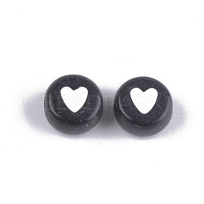 Opaque Acrylic Beads X-MACR-S273-18-1