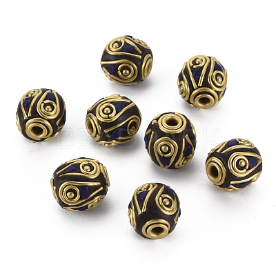 Polymer Clay Handmade Indonesia Beads IPDL-S054-013-1