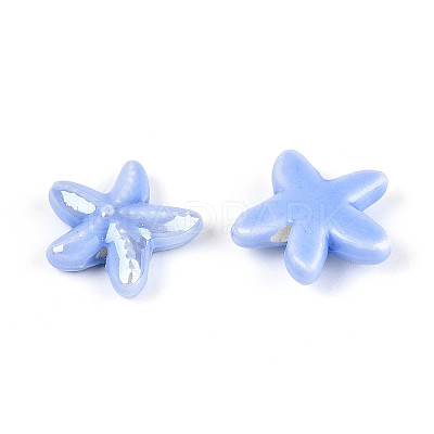 Handmade Porcelain Beads PORC-Q002-02D-01-1
