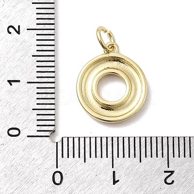 Brass Enamel Pendants KK-P338-23G-02-1