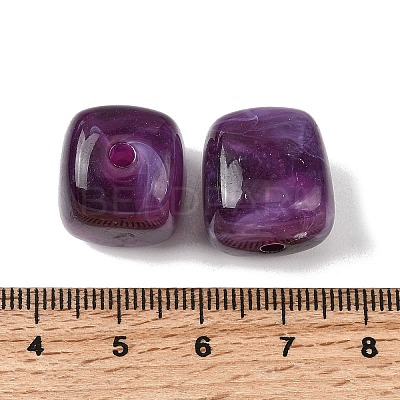 Opaque Acrylic Beads OACR-D320-01M-1