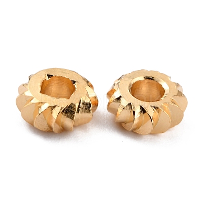 Brass Beads KK-O133-302C-G-1