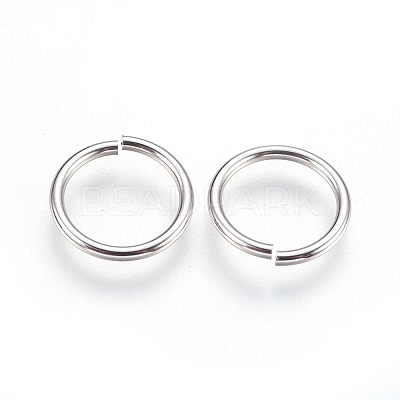 Tarnish Resistant 304 Stainless Steel Saw Cut Open Jump Rings STAS-P212-24P-02-1