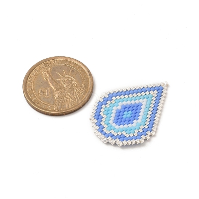 Handmade Loom Pattern MIYUKI Seed Beads PALLOY-MZ00080-1