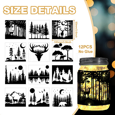 PVC Silhouette Paper AJEW-WH0345-0030-1