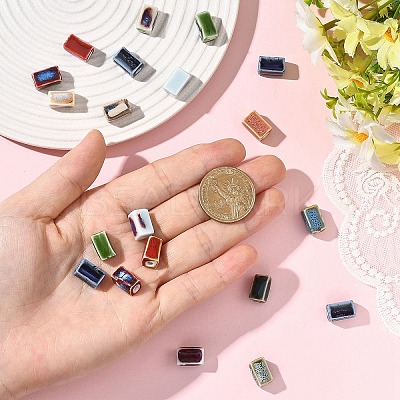 20Pcs Handmade Porcelain Beads PORC-YW0001-67-1