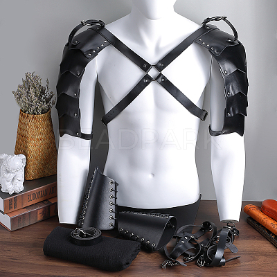 Medieval Knight Costume Props AJEW-GF0008-43-1