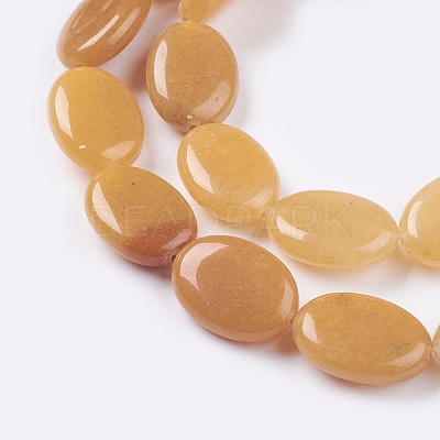 Natural Topaz Jade Stone Beads Strands X-G-S113-06-1