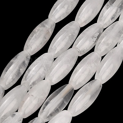 Natural Quartz Crystal Beads Strands GG-CBA792A-B01-6x16mm-1