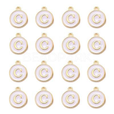 Golden Plated Alloy Charms ENAM-S118-01C-1