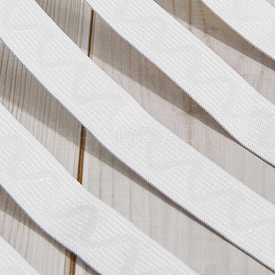 5M Polyester Non-Slip Silicone Elastic Gripper Bands for Garment Sewing SRIB-GF0001-50A-02-1