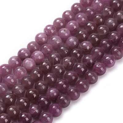 Natural Ruby Beads Strands G-L631-A01-4mm-A-1