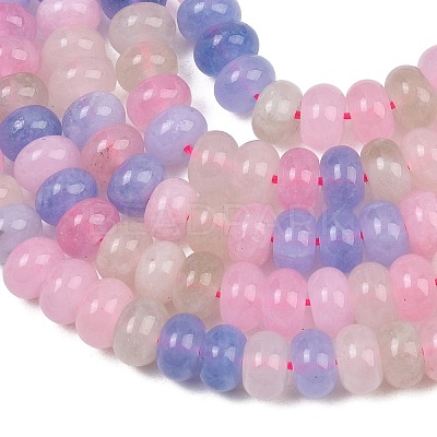 Natural White Jade Beads Strands X-G-E507-01-08-1