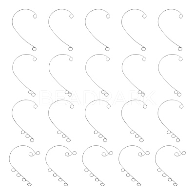 120Pcs 4 Style 316 Stainless Steel Ear Cuff Findings STAS-UN0043-28-1