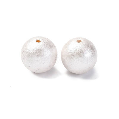Plated ABS Plastic Beads OACR-B026-03-1