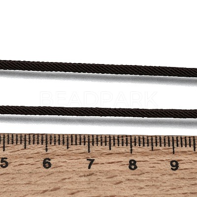 2.5MM Adjustable Braided Nylon Cords Necklace Making FB-CBAA152-02G-37-1