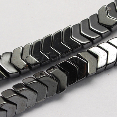 Non-magnetic Synthetic Hematite Beads Strands X-G-Q895-17-1