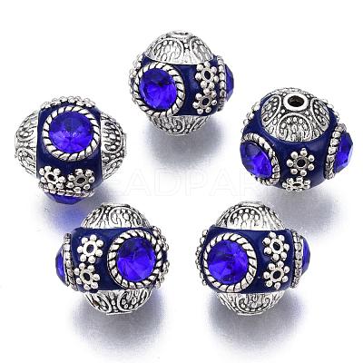 Handmade Indonesia Round Beads IPDL-R400-16-1