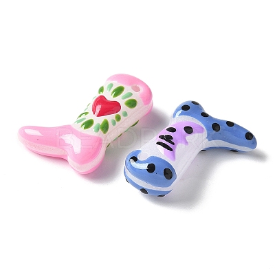 Baking Paint Glass Enamel Beads BLOW-D300-01A-1